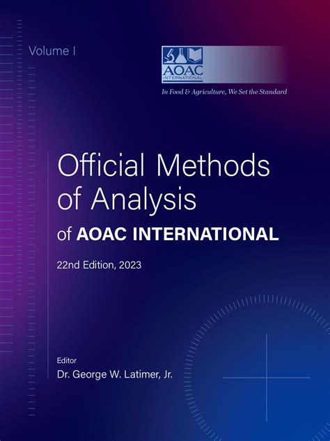 aoac method 2017 pdf